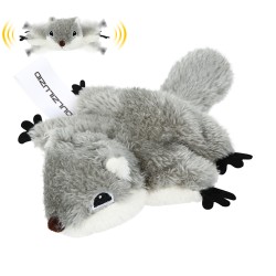 DULZILUZID Smart plush toys, children's toys, electric smart plush flying mouse